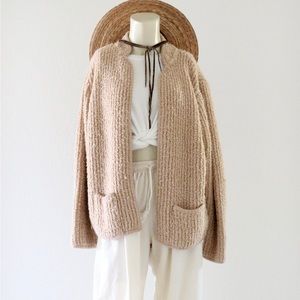 Vintage boucle knit sweater